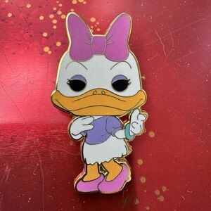 Disney Pin Daisy Duck Build A Pin Funko Pop Cuties Chibi Kawaii  Style